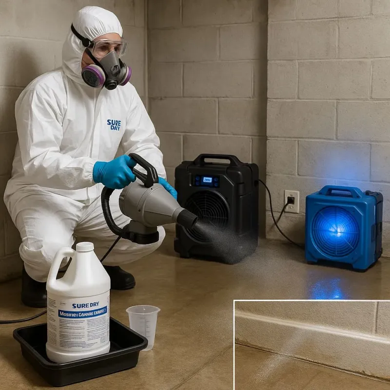 Sanitization and Odor Removal process in Spring Grove, PA