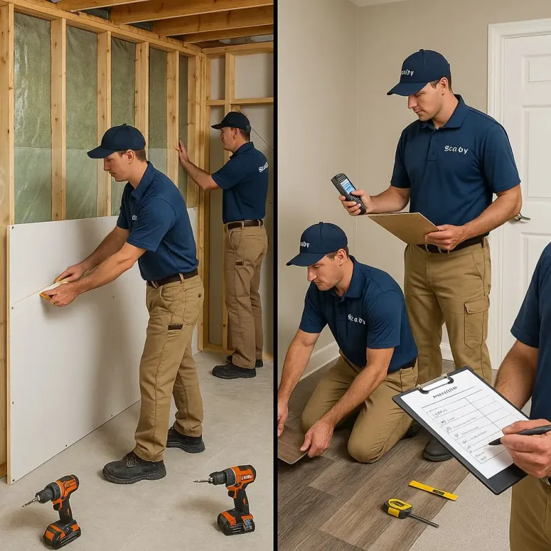 Repairs and Reconstruction process in Spring Grove, PA
