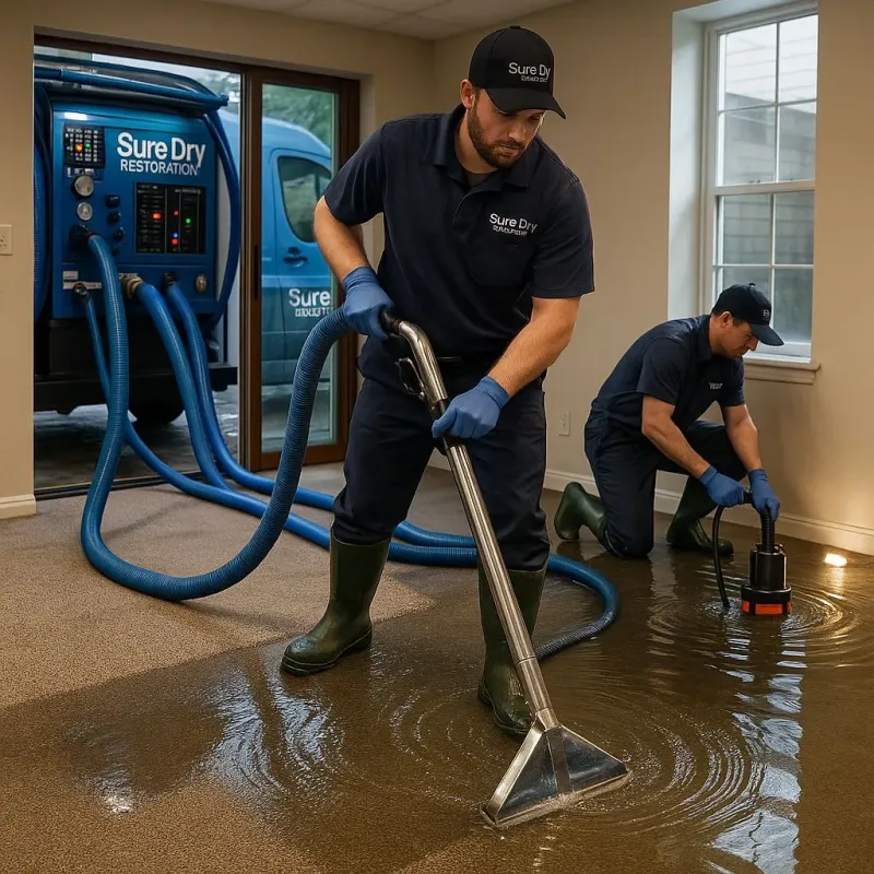 Water Extraction and Removal process in Spring Grove, PA